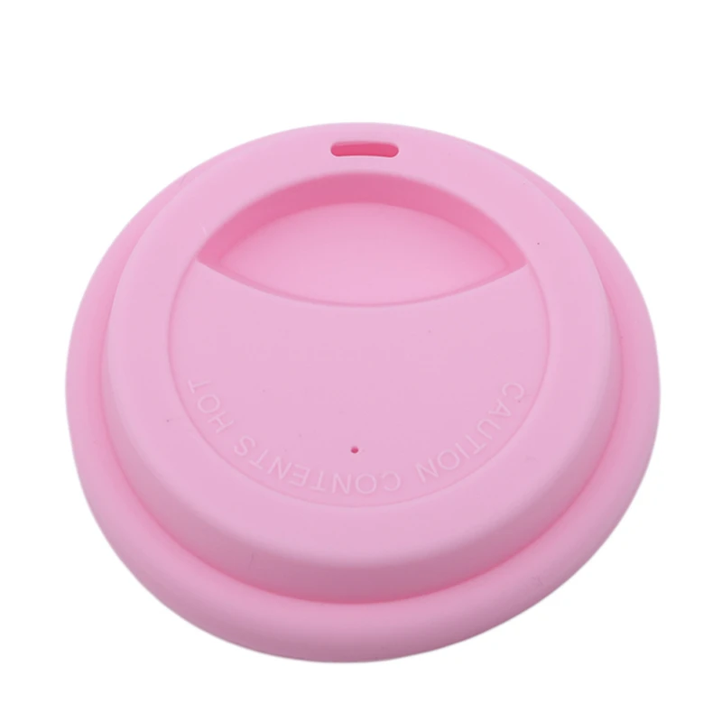 Silicone Insulation Leakproof Cup Lid  Kitchen Tea Coffee Sealing Lid Heat Resistant Anti-Dust Mug Cover Caps Home Supplies