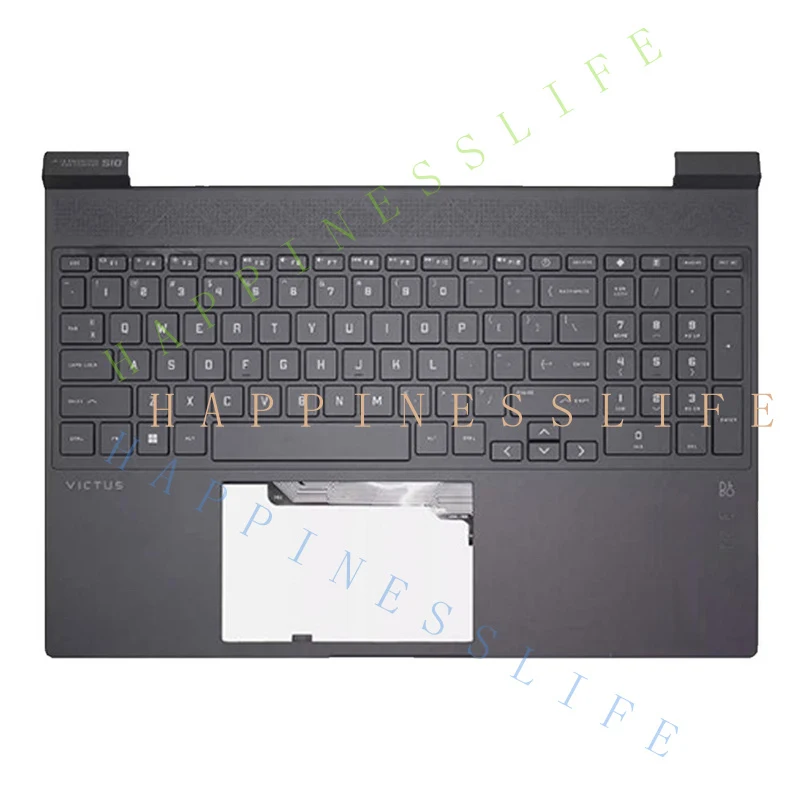 PK+ Brand new suitable for HP Victus 15-FA0031D palm rest keyboard with backlight N13298-001