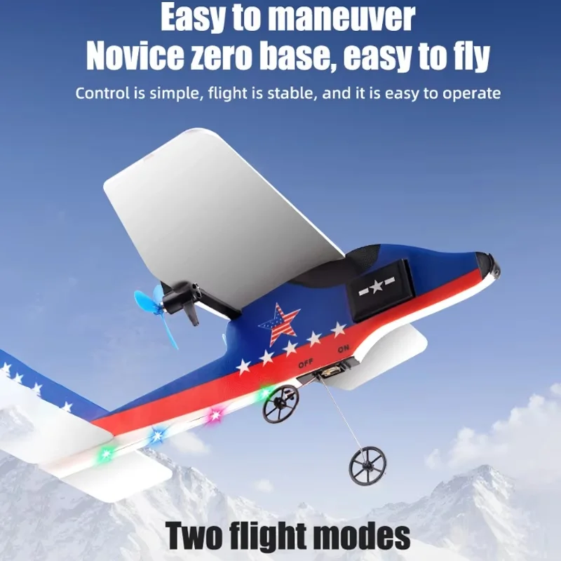 

New Remote-Controlled Aircraft 2-Channel Mini Indoor/Outdoor With Built-In Gyroscope Mpp Super Drop Resistant Fixed Wing Glider