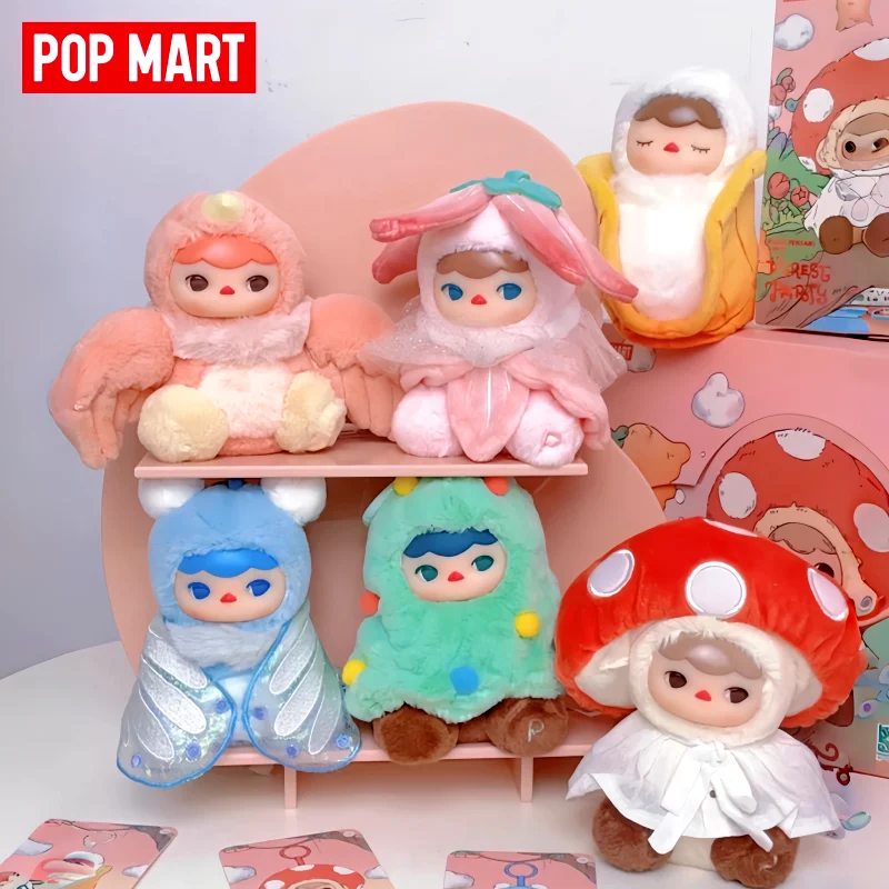 

Hot Sale POP MART Pucky Spirit Forest Party Series Blind Box Pendant Blind Box Cute Anime Figure Doll Mystery Box Ornament Toys