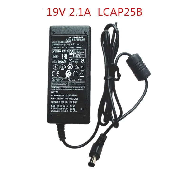 Adaptador de CA de 19V y 40W para TV LG, pantalla panorámica ultra ancha HD, 24 ", 27", 34 ", 24MA31D, 32LH570B, 25UM58, ADS-40FSG-19 de alimentación