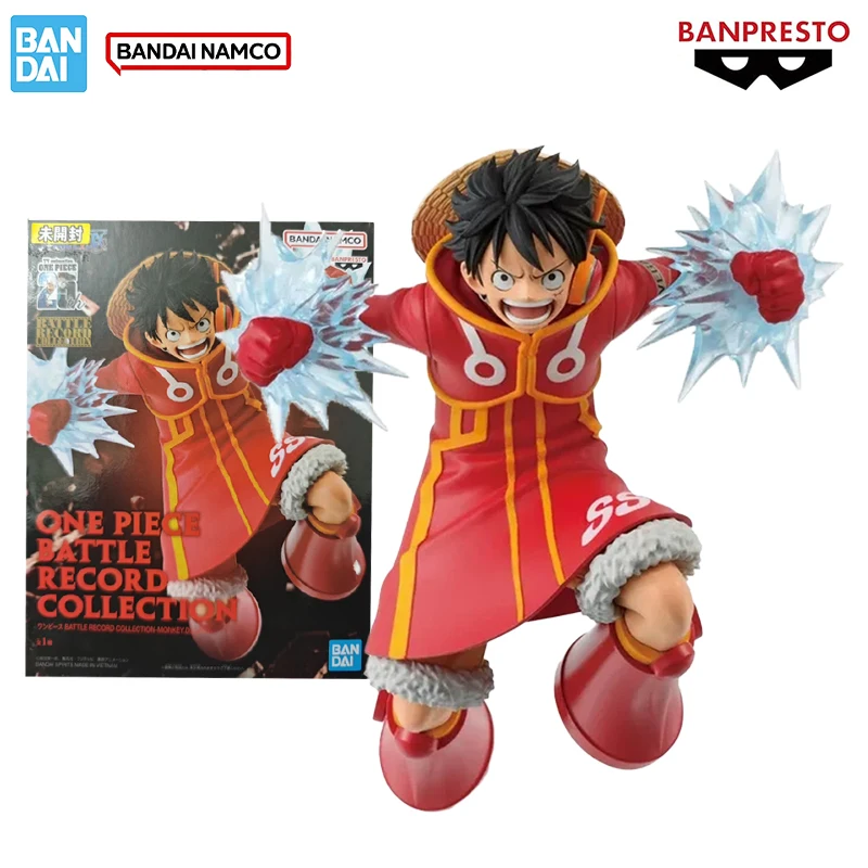 

Bandai Genuine Original One Piece Banpresto BATTLE RECORD COLLECTION Monkey D. Luffy Nice Anime Action Figure Model Toys Gifts