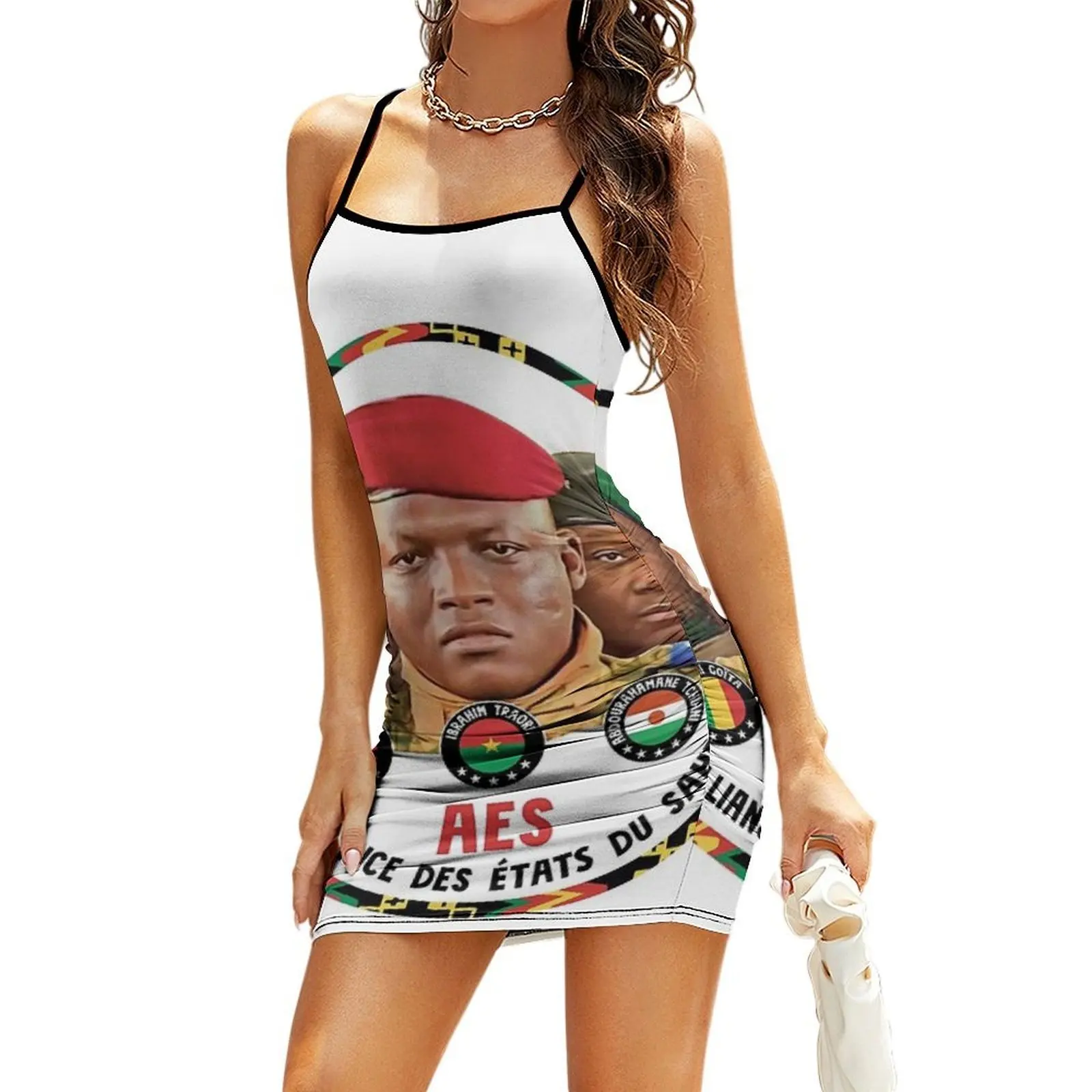 

Africa, AES-Alliance of Sahel States Sling Dress african dresses for woman birthday dress for women