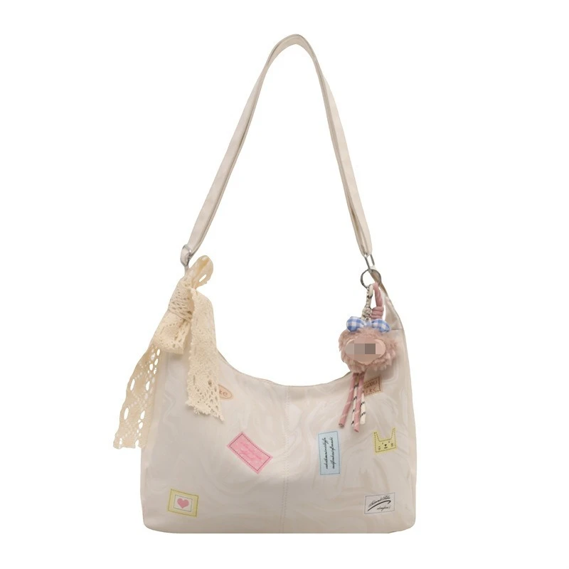 

New Fashion Cute Cartoon Handbag Girls Versatile Shopping Commuter Messenger Bag Sweet Style Gift