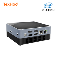 TexHoo Mini PC Windows 11 Pro Computer, AMD Ryzen7 5800H, Dual-Channel 16GB DDR4 512GB SSD, WiFi6, BT5.2, Office Gaming Computer