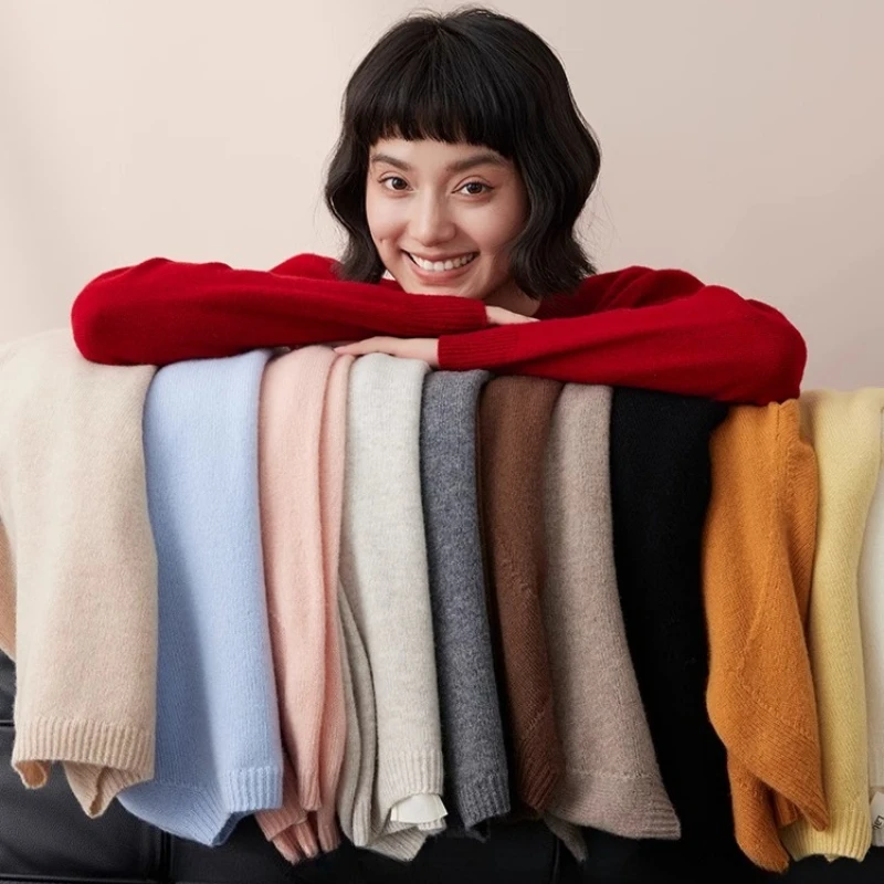 nouveau-lancement-100-pure-laine-personnalise-tricote-chemise-a-bascule-femmes-automne-hiver-couleur-unie-premium-pull-interieur