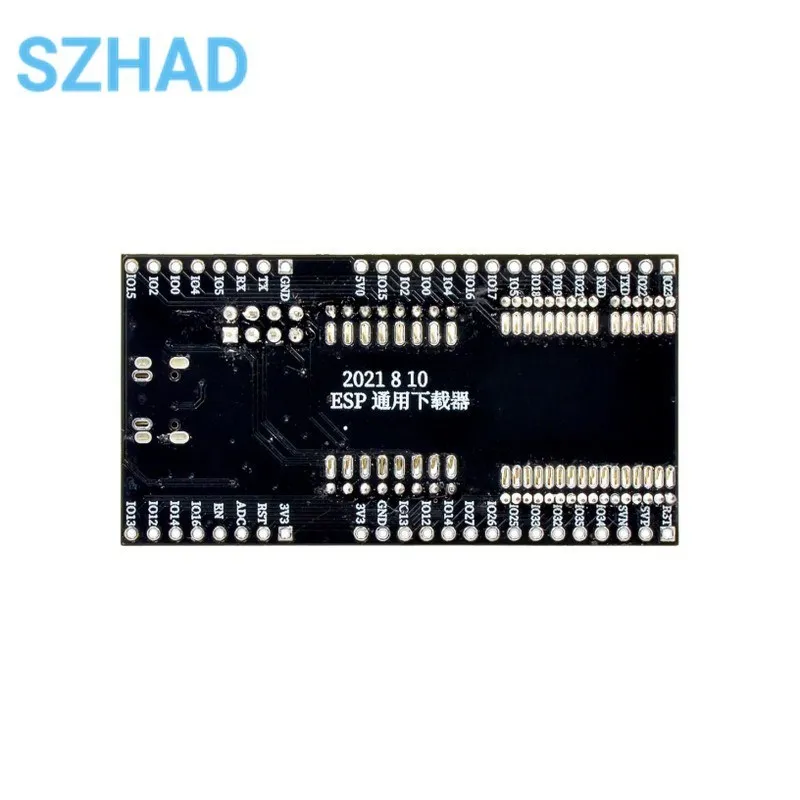 ESP8266 ESP32-WROVER Development Board Test Programmer Socket Downloader for ESP-01 ESP01S ESP12 ESP32 Adapter CH340