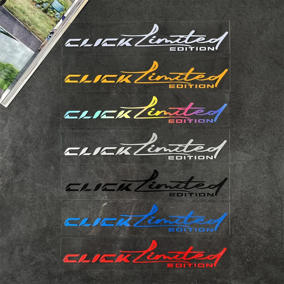 

.For Honda Click 160 V1 V3 Click 125i 150i CLICK Limited Edition Motorcycle Stickers Motor Bike Head Body Side Accessories Decal