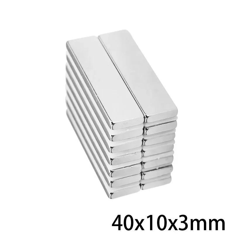 40x10x3 Fridge Magnet Versatile Application Quadrate Magnets Organize Small Parts DIY Pothook Magnets for Kitchen Organization