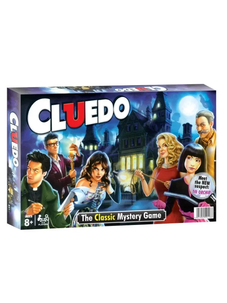 Cluedo Classic Mystery Board Game with Game Board and Cards