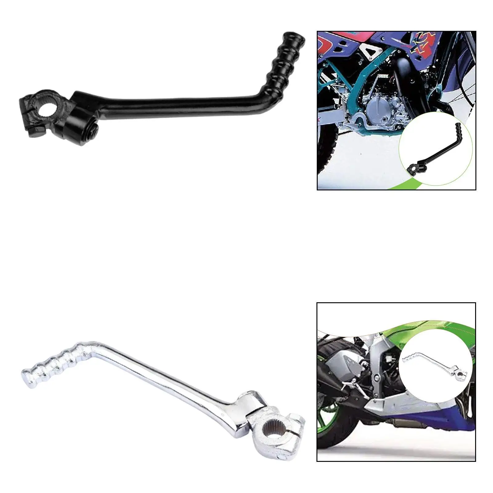 

Starter Lever Compatible for Kawasaki Kdx250 (1980-84) Kl250 (1978-84)