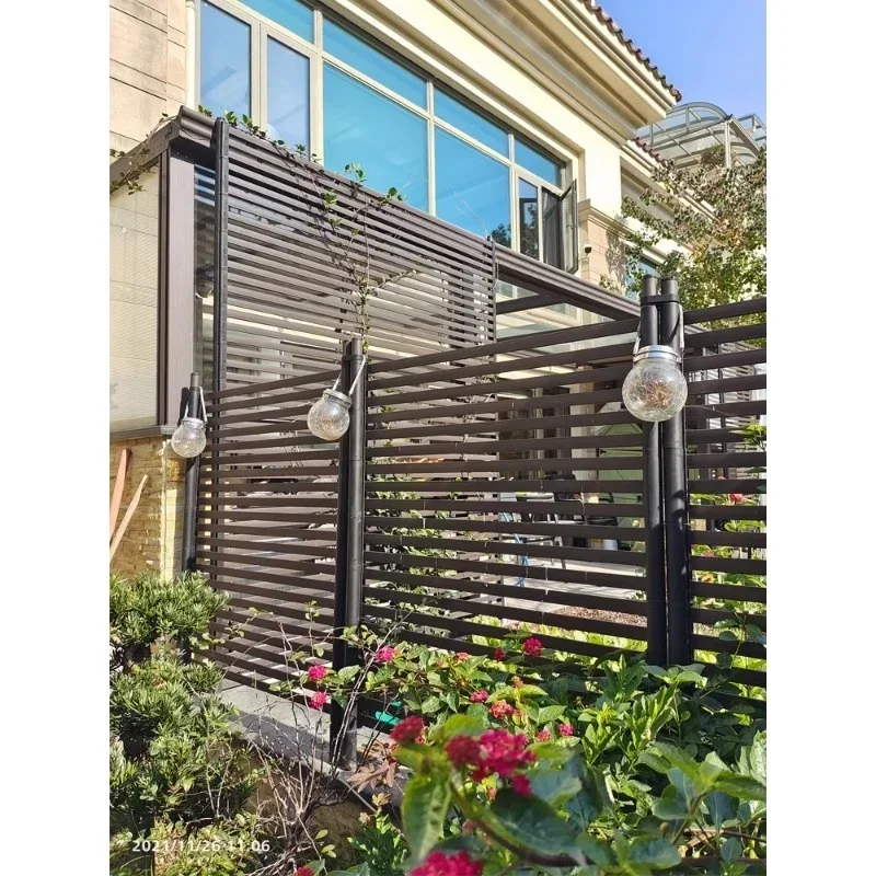 

fence climbing vine frame flower fence partition screen bracket courtyard fence outdoor balcony grid pergola garden shelf