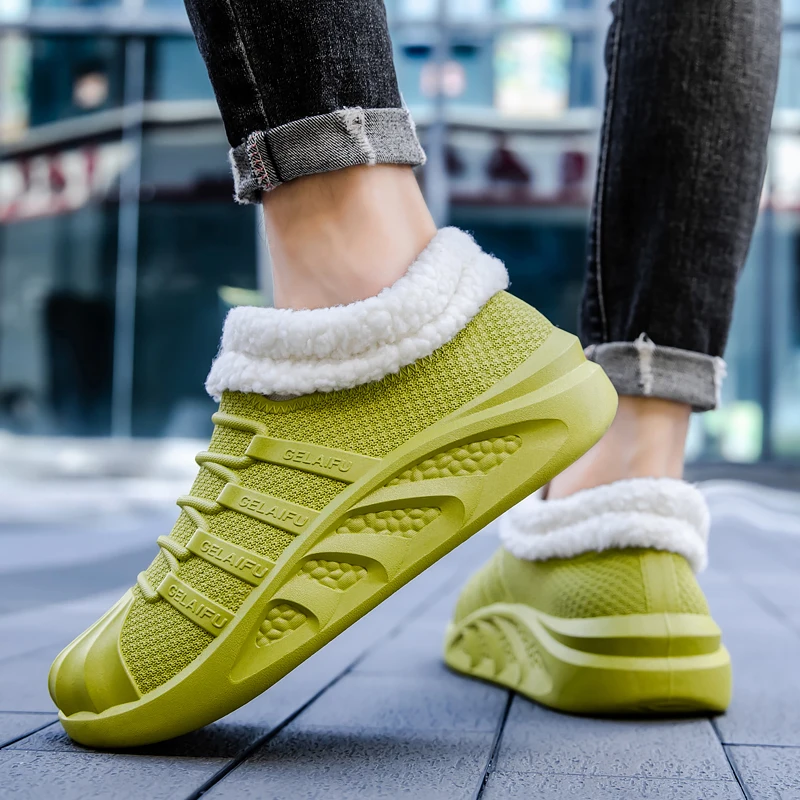 جديد الرجال احذية المطر شقة مقاوم للماء مقاومة للاهتراء المطبخ غسيل السيارات أحذية عمل في الهواء الطلق الذكور أحذية رياضية الرجال أحذية الصيد الخفيفة #6