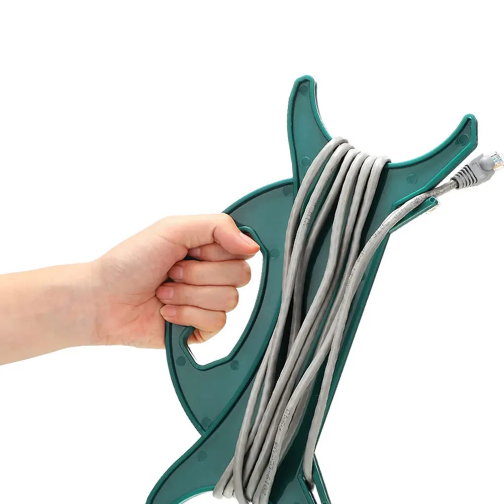 

TPE Cable Management Carriers Wire Holder Christmas Light Winders Organizer Office Cord Keeper Cables Charging Strings Ropes