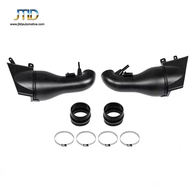 Carbon Fiber Air Intake Tube Pipe for Ford Mustang Dark Horse 5.0L 2024+ S650 Inlet Induction Duct Kit