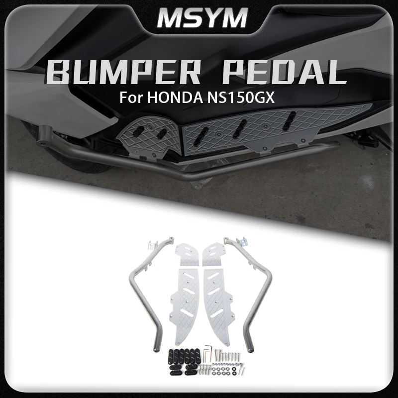 

Motorcycle anti fall protection bar bumper engine protection bar modification accessories suitable For Honda NS150GX