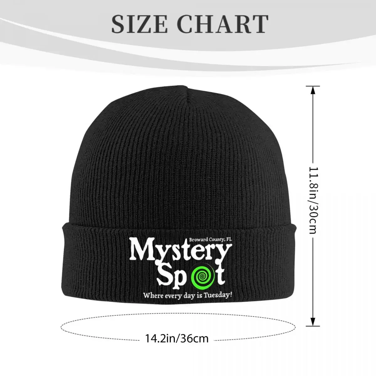 Supernatural Bonnet Hats Mystery Spot Beanie Hats Design Knit Hat Winter Cute Men Women Unisex Outdoor Sport Head Wrap Cap