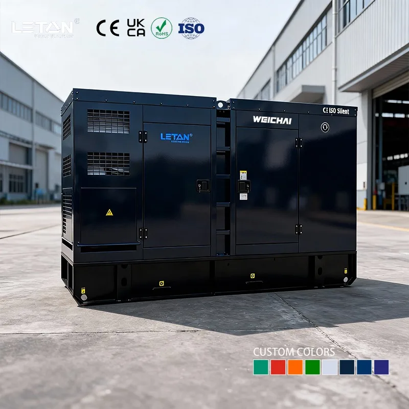 Silent 200kva Diesel Generator with For Engine for Data Center Auto Start & Remote Start ATS 280kva Generators