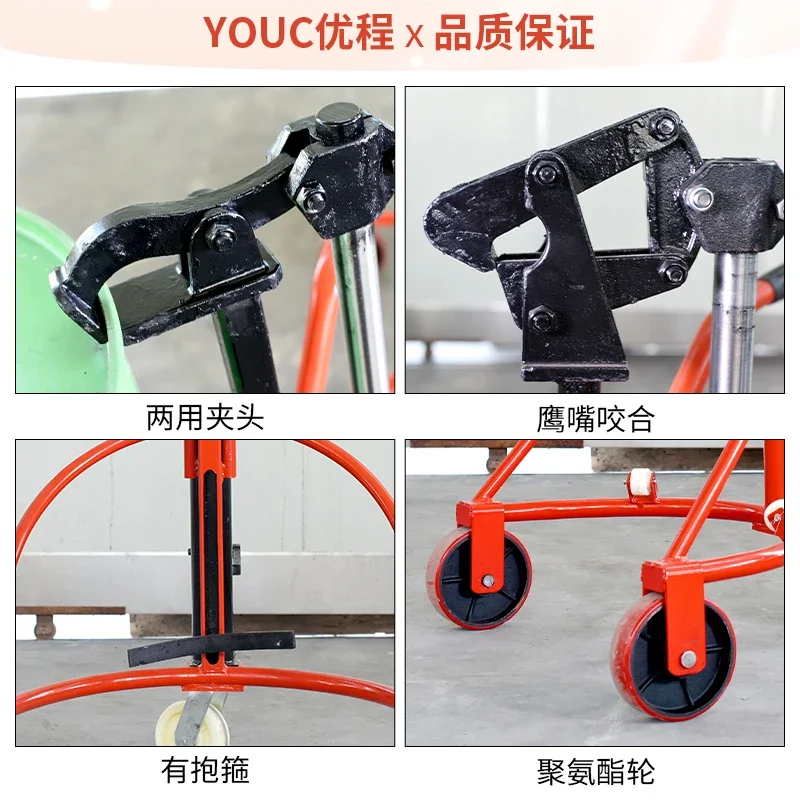 Carrinho de elevação Carrinho de pedal Transportador de bateria