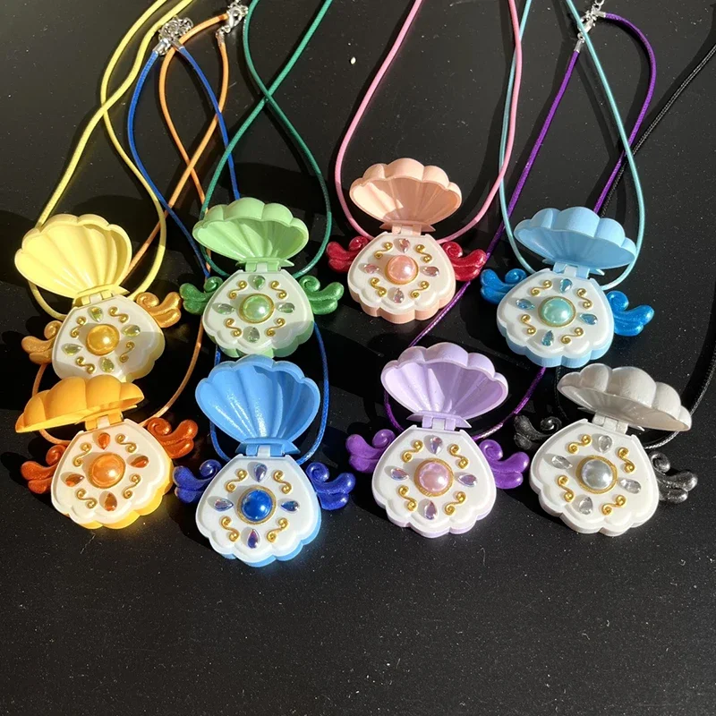 New Mermaid Melody Pichi Pichi Pitch Lucia Nanami Rina Toin Hanon Hosho Cosplay Pearl Shell Necklace Resin Props