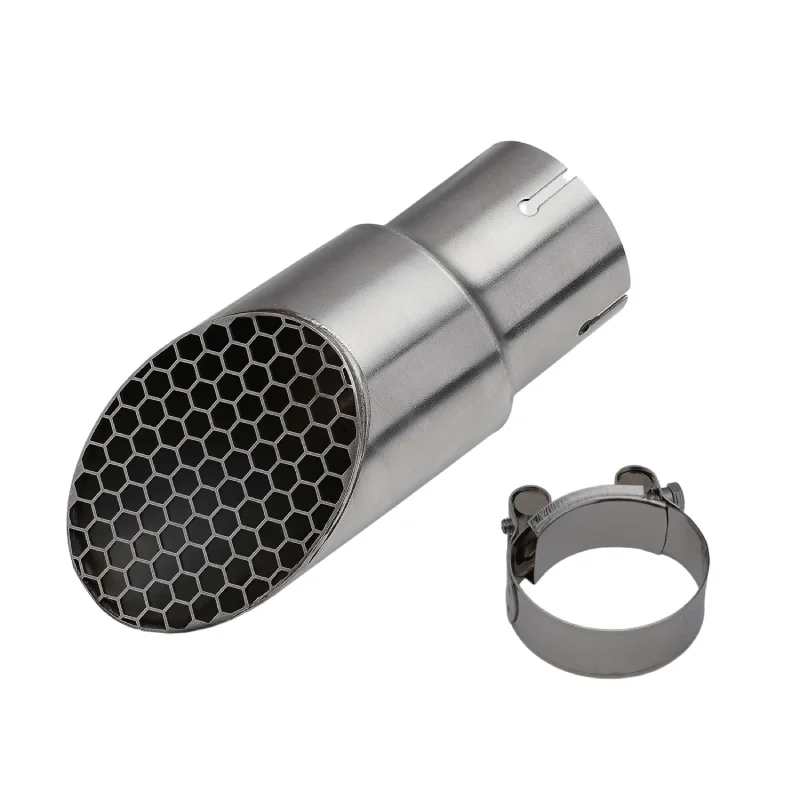 Universeller 51mm Motorrad-Auspuff-Endschalldämpfer aus Edelstahl für Z900, Speed 400, Scrambler 400X, Street Bike – Detail 9