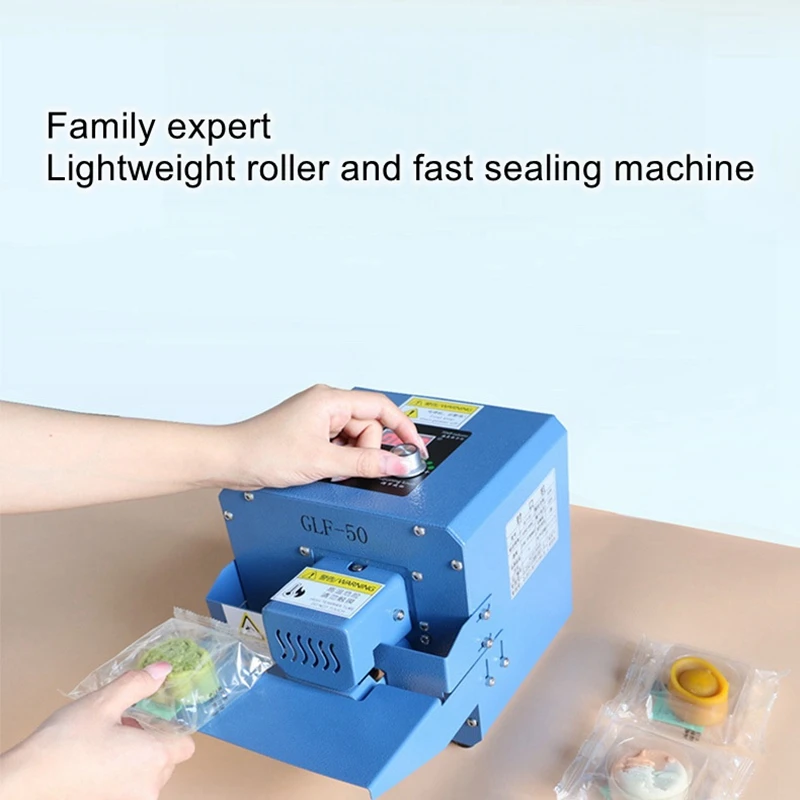 Multi-Function Automatic Sealing and Heat-Sealing Machine for Candy Snack Packaging Bags and Tea Bags