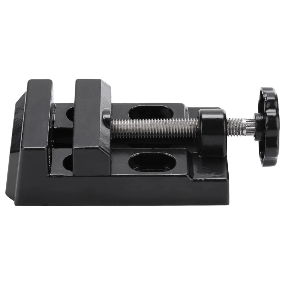 Bench Clamp Mini Flat Clamp Bench Vise Aluminum Alloy Drill Press Vice Carving Tools Machine Tools Accessories