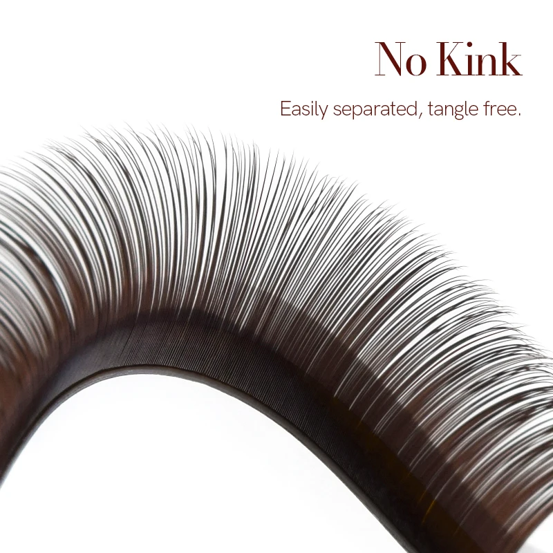 H&L SINCE 1990 12. Rowsblack brązowe rzęsy, podwójnie spiczaste narzędzie do makijażu rzęs, profesjonalne sztuczne rzęsy