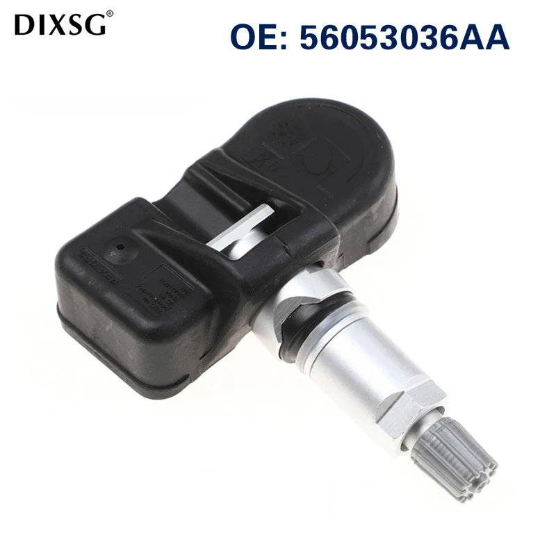 Sensor de presión de neumáticos TPMS, 4 piezas, 56053036AA, para Dodge Nitro, Brooklyn, Durango, RAM 1500, Jeep Wrangler, Liberty, Grand Cherokee