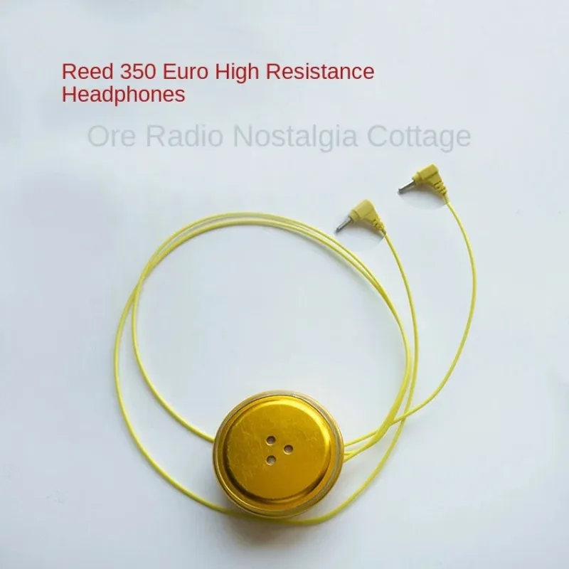 Special high-resistance headphones for ore radios 350 ohm reed headphones