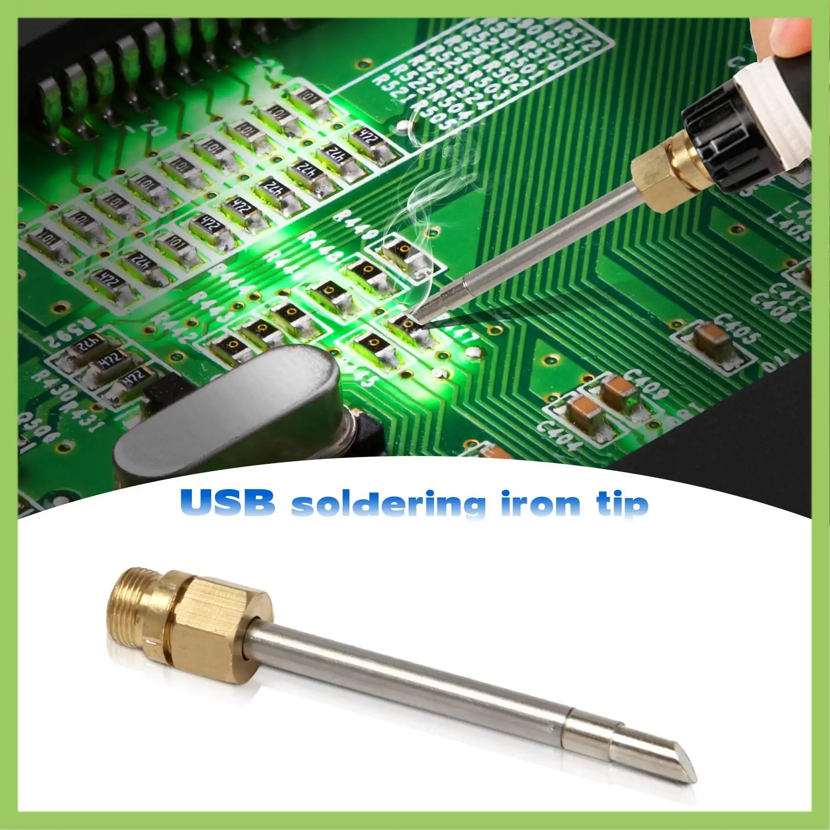 

510 Interface Soldering Iron Tip Mini Portable USB Soldering Iron Tip Welding Rework Accessories