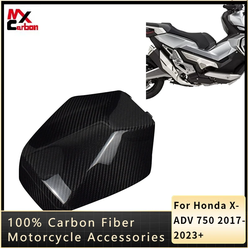 For Honda X-ADV 750 2017- 2023+ 100% Carbon Fiber Airbox Cover Motorcycle Accessories