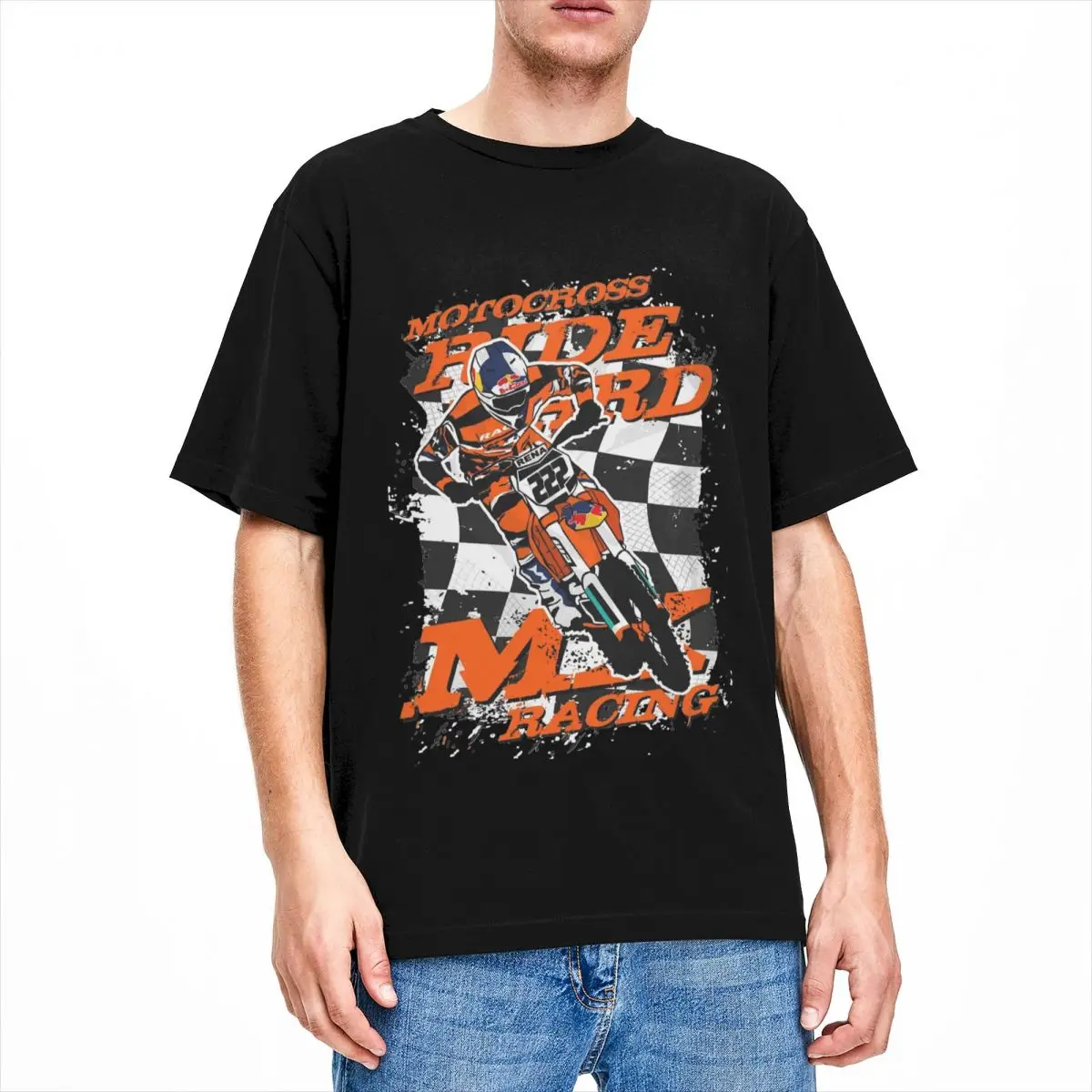 Moto Cross Racing Motorsport Outfit Shirt Men Women Motocross Ready To Race Cool 100% Cotton Unique Tee Shirts