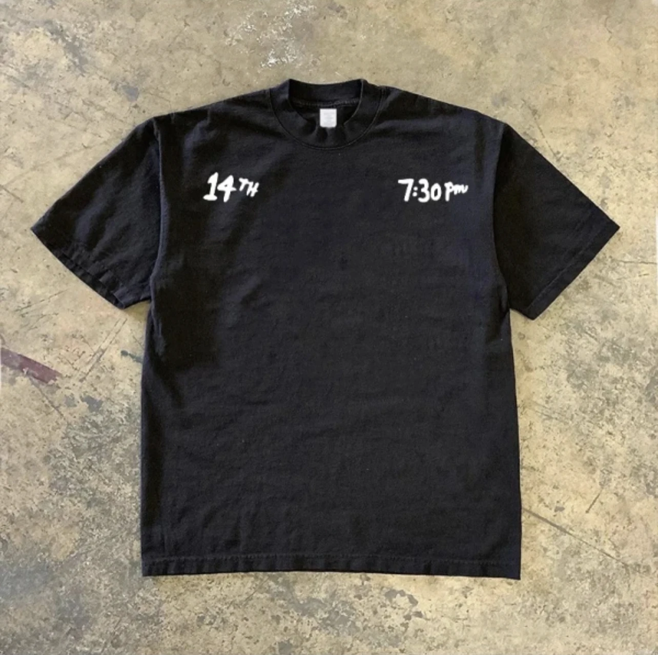 Loose Fit Short Sleeve T-Shirt Pure Cotton Double Thread Women's Style Heavyweight Couple's Tee Casual Summer Fashion