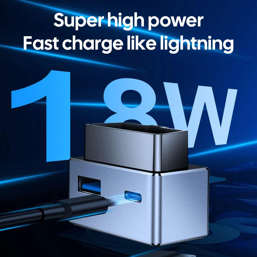 For Tesla Model 3 Highland 2024-2017 Model Y Launch 2025-2020 X S OBD Adapter Charging Splitter USB and TYPE-C Port Charger