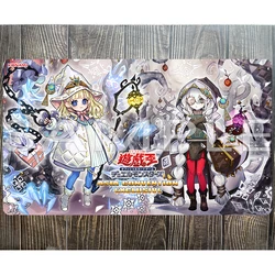 Yu-gi-oh risette asteria der weißen hölzer spiel matte kartenspiel pad ygo mat kmc tcg yugioh mat-467