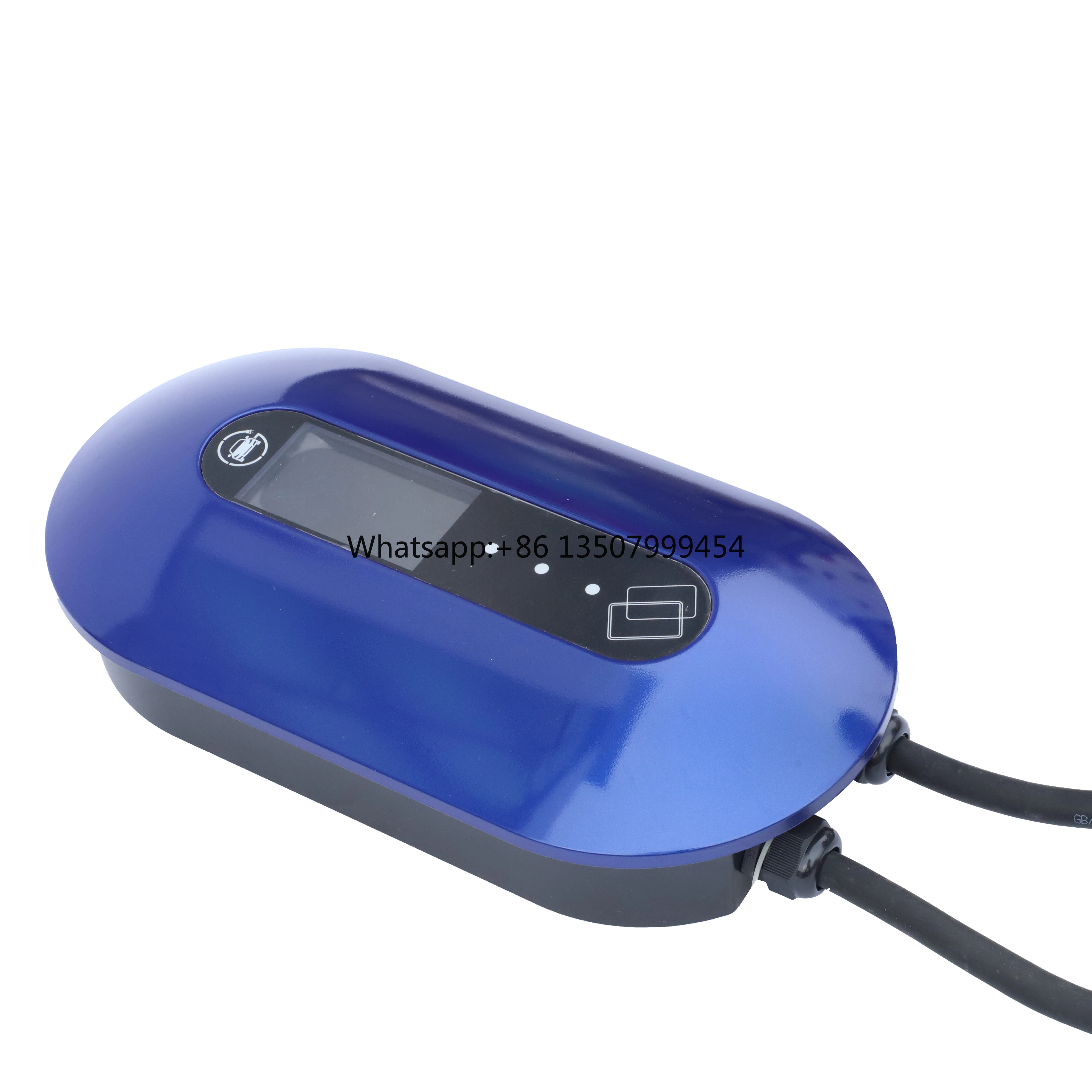 

7kW 32A Wall-Mounted Column-Mounted EV Charging Stations IP54 Protection AC Charging Piles Card-Swiping Function New GB