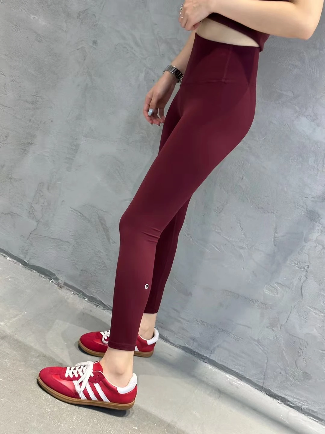 High Waist Yoga Pants Spring New Sle Tummy Control Butt Lifting ark Skin Tight Fit Base Layer Pants Women's Faion