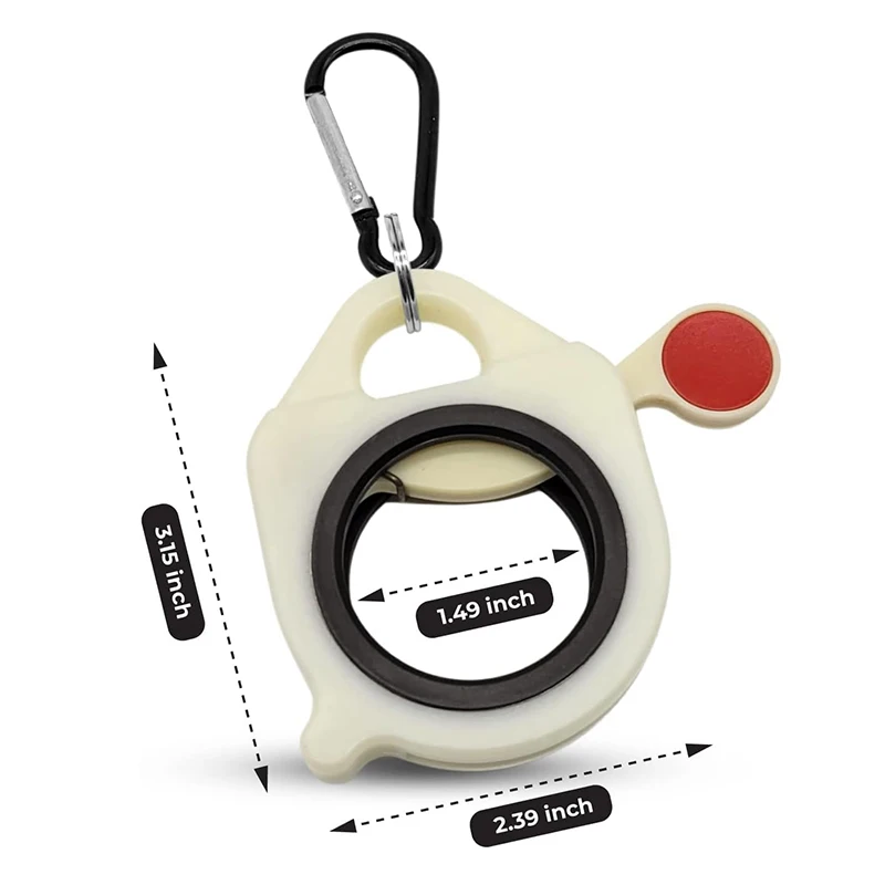 Organizzatore di fascette con cerniera portatile portacavi in plastica leggera senza rifiuti non necessari e uso semplice-organizzatore di fascette riutilizzabili
