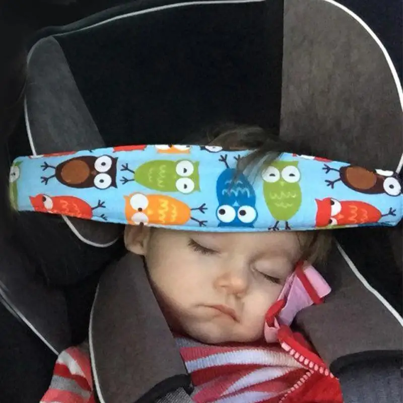 Infant Baby Car Seat Head Auto Sleeping Headrest Support Children Belt Fastening Belt Adjustable Sleep Positioner Baby Saftey