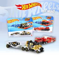 BFM60 Hot wheels 1:64 turbo beast caged gargo firehouse BUGCATION cyberrig Track trailer series children's toy model cars