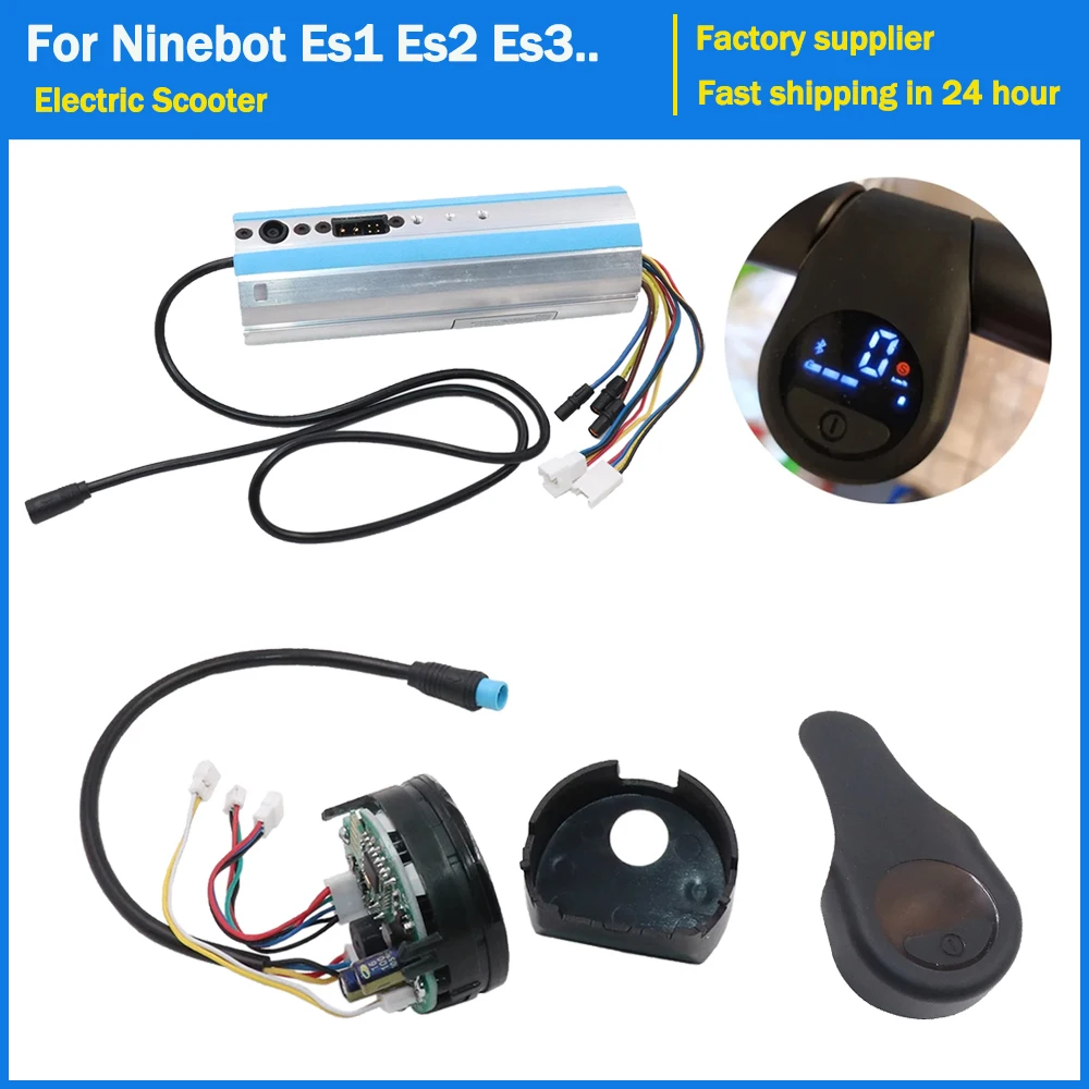 Dashboard Display Panel Cover Circuit Board for Segway Ninebot ES1 ES2 ES3 ES4 Motherboard Electric Scooter Controller Assembly