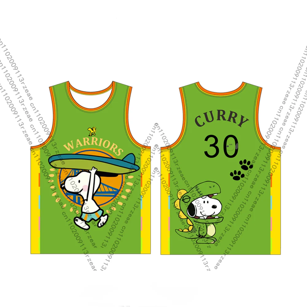 

Новая мода Snoopy 3D Print Y2K Tank Top Curry No 30, баскетбольная майка, женская свободная дышащая спортивная тренировочная жилетка для взрослых