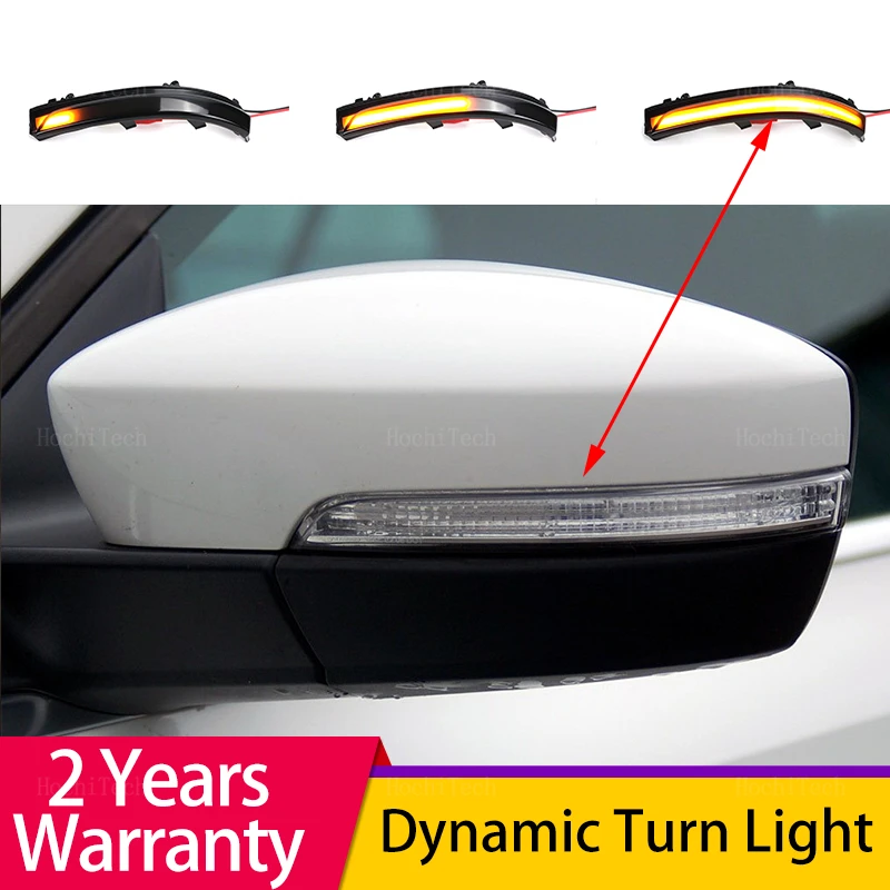 

2pcs Car Side Mirror Blinker Indicator Lamp LED Dynamic Turn Signal Light for VW GOL Saveiro Voyage FOX UP