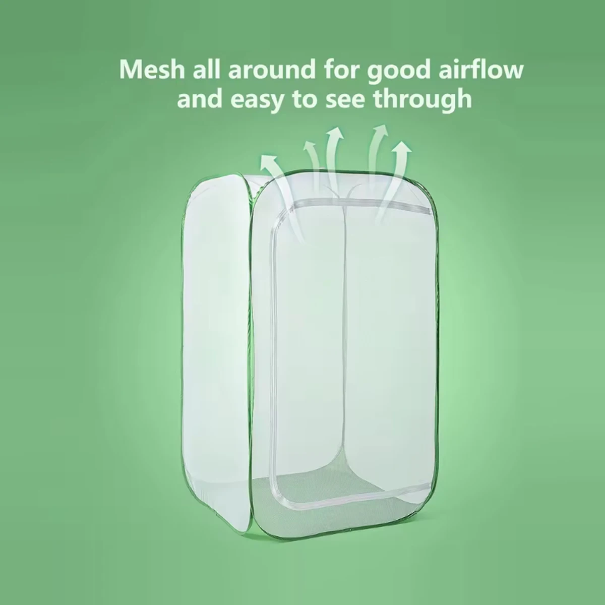 Pop-up Foldable Insect Net Cage Plant Protection Greenhouse Cover Home and Garden Supplies for Butterflies Collecting Kit Set