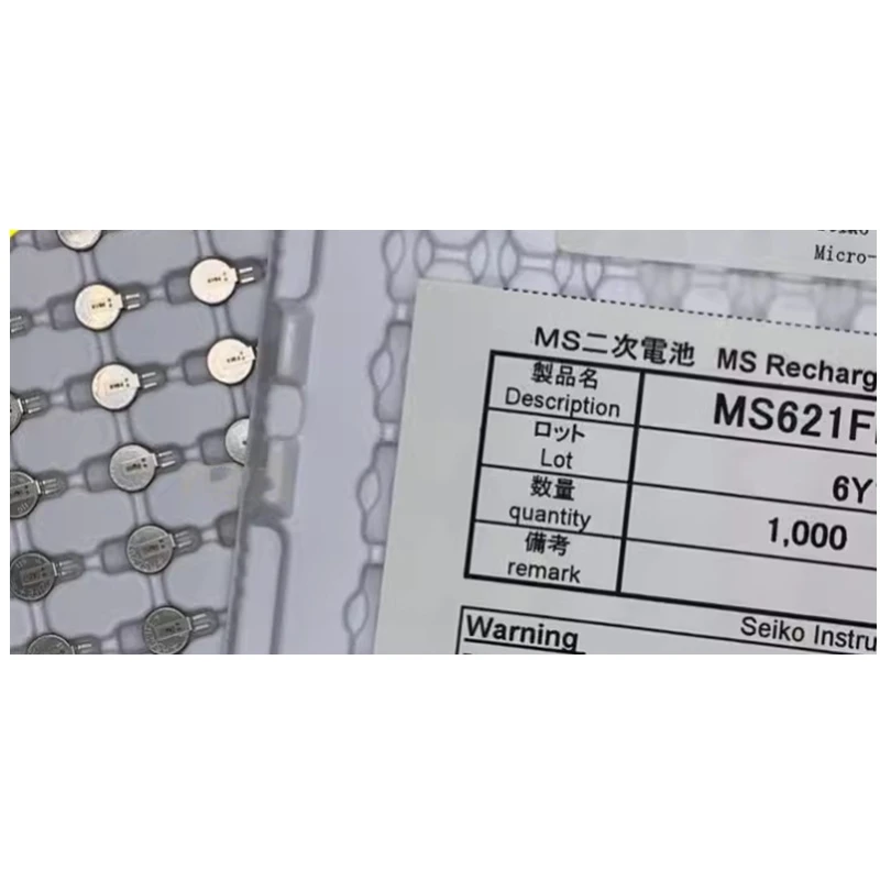 10PCS New Original MS621FE-FL11E MS412FE-FL26E MS920SE-FL27E MS 621FE MS621FE Rechargeable 3V Back up Battery