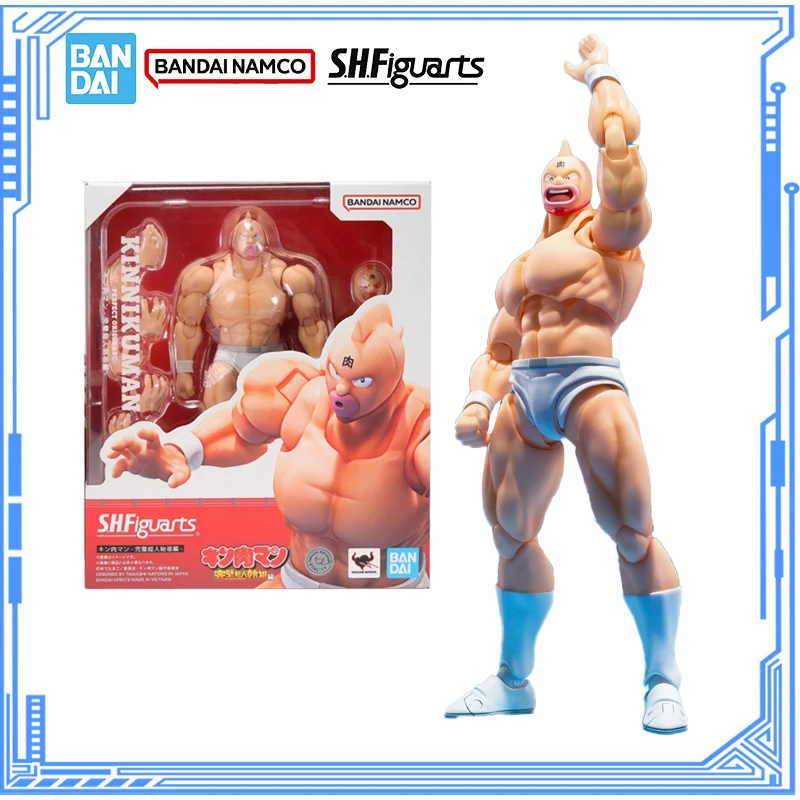 

Bandai Genuine Kinnikuman Model Kit Anime Figures SHF Kinnikuman Perfect Origin Arc Action Figure Collection Model Toys Gifts