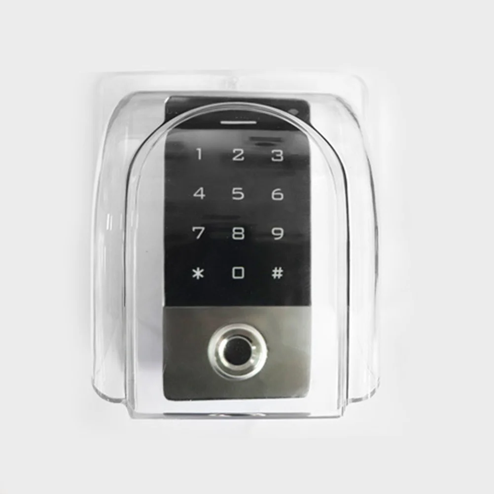 2pcs Access Control Machine Rain Cover Pc Weatherproof Shell For Doorbell Switch Outdoor Compatibility Accessory