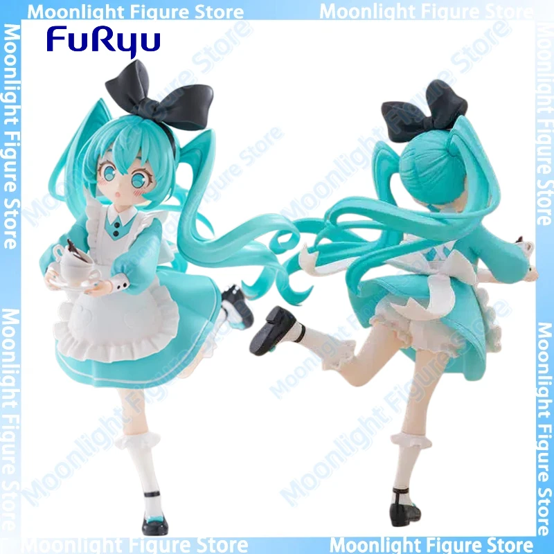 在庫あり-furyu-tenitol-デスクトップおとぎ話初音ミク奇跡の王国アニメアクションフィギュア玩具ギフトモデル収集