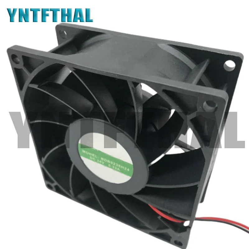 NEW BDB9238H24 92*92*38MM DC 24V 0.33A Case Axial Industrial Cooling Fan